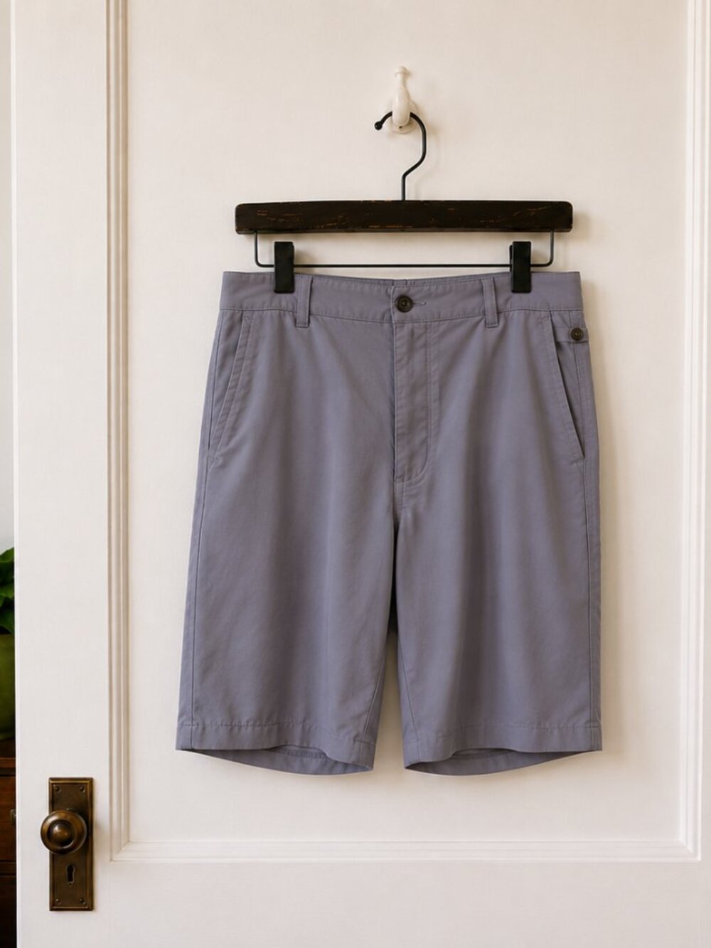 Halsey Sport Breakwater Golf Shorts Blue Stripe Size 36